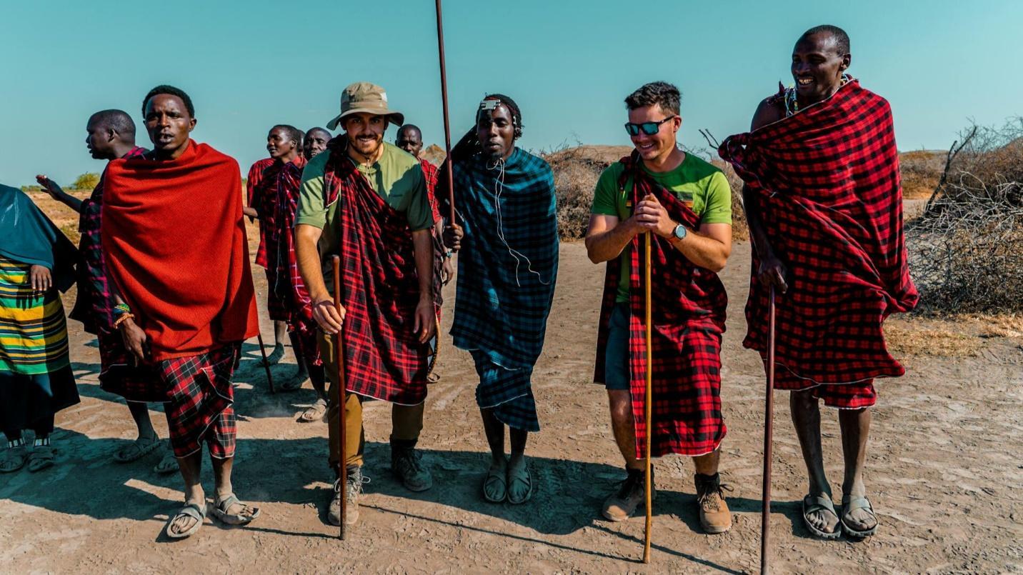 Maasai and Tourists