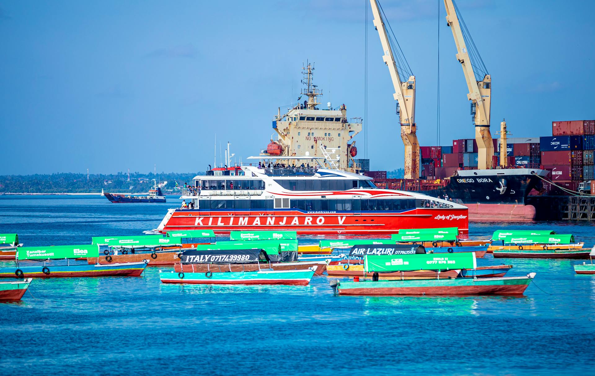 The Azam Marine Ferry.