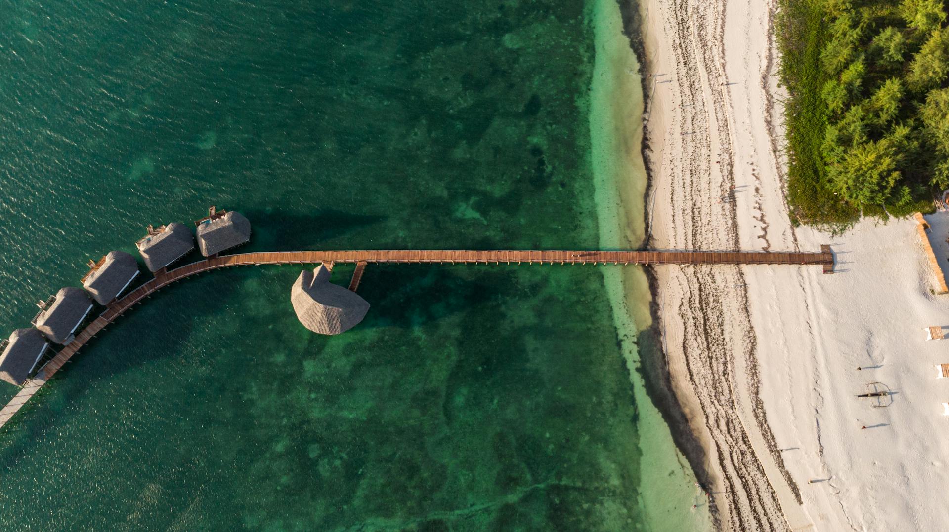 Zanzibar drone pic