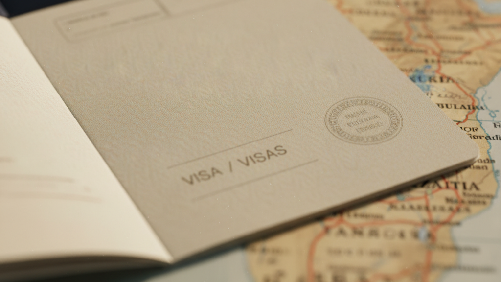 An image of a Visa